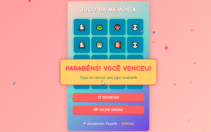 Jogo da Memória